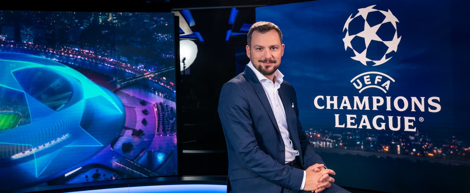 Nicolas De Brabander in de Champions League-studio